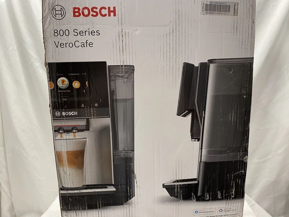 Bosch 800 Series VeroCafe máquina de café espresso totalmente automática con conexión a casa Foto 2 de 4