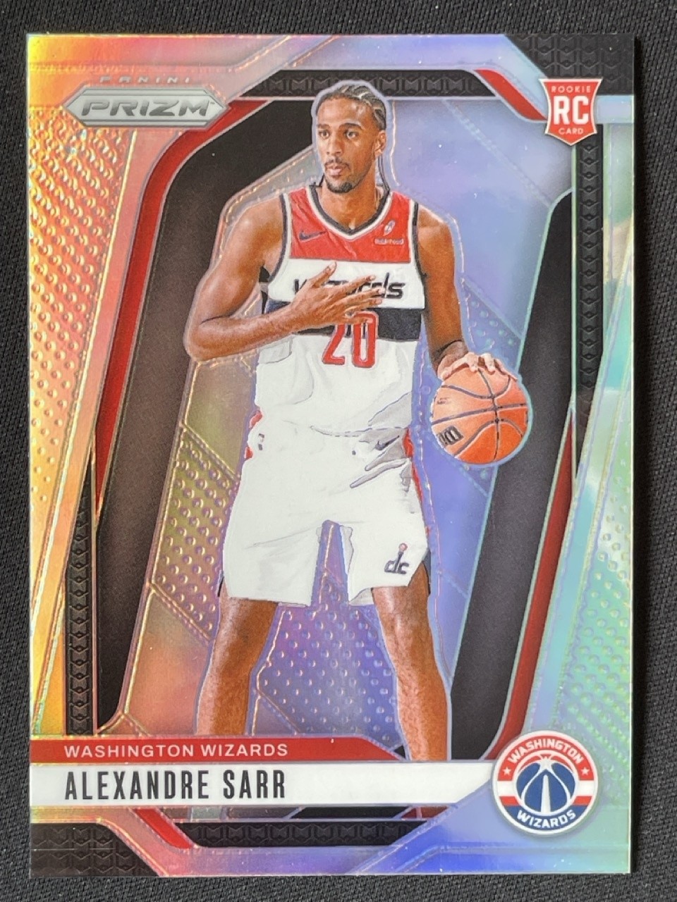 Alexandre Sarr 2024-25 Panini Prizm Silver Prizm Base #264 -i82