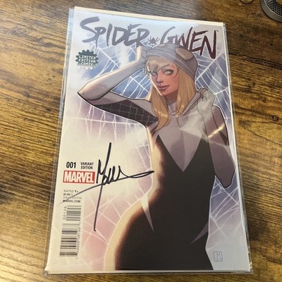 Spider-Gwen #1 Jorge Molina Variant Signed Comix Limited Edition