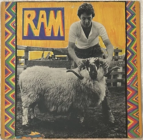 Paul McCartney RAM Vinyl LP Apple SMAS-3375 1st Press COVER AND VINYL ARE VG+
