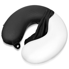 Travel Pillow Cover Neck Pillow Covers with Zipper Travel Pillow Case Cover T...