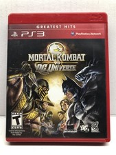 Mortal Kombat vs. DC Universe (PlayStation 3, 2008) Complete Tested Working