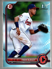 2022 Bowman Prospects Sky Blue #BP39 Fran Alduey /499 