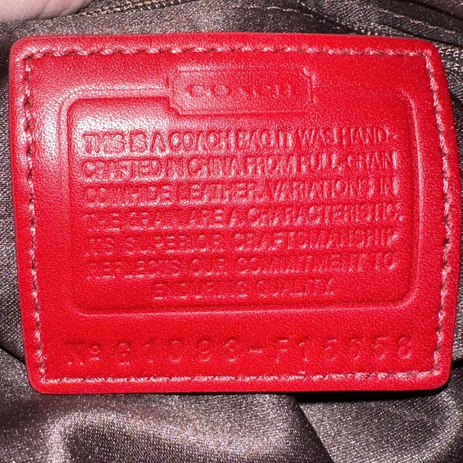 Coach Signature Patent Leather Shoulder Bag Tote … - image 10