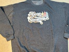 Merry Christmas Holiday Crewneck Sweatshirt XL NEW