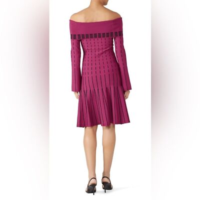 prabal gurung purple dress Prabal Gurung Silk Blend Printed Dress UFO No More