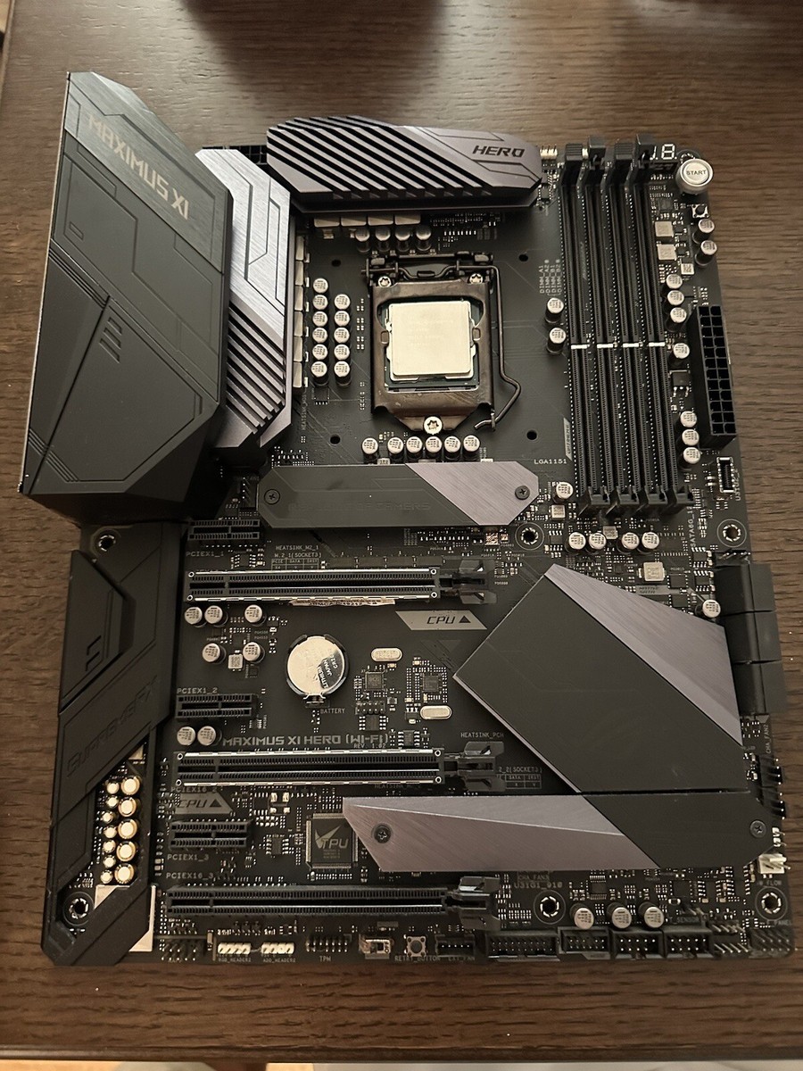 ASUS Maximus XI Hero (Wi-Fi) LGA 1151 ATX Motherboard W