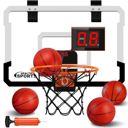 Indoor Mini Basketball Hoop For Kids And Adults Over The Door Basketball Hoop Wi