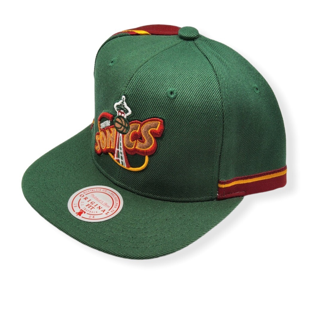 Mitchell & Ness Seattle Supersonics Short Hook Adjustable