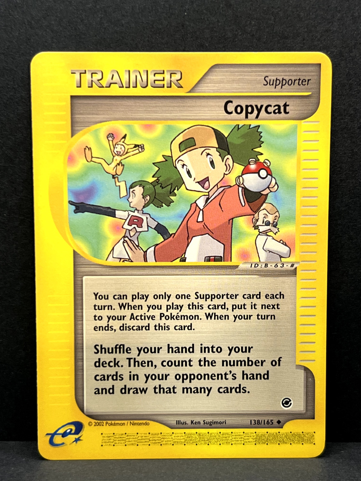 Pokémon Card - Copycat - 138/165 - Expedition Base Set E Reader - NM