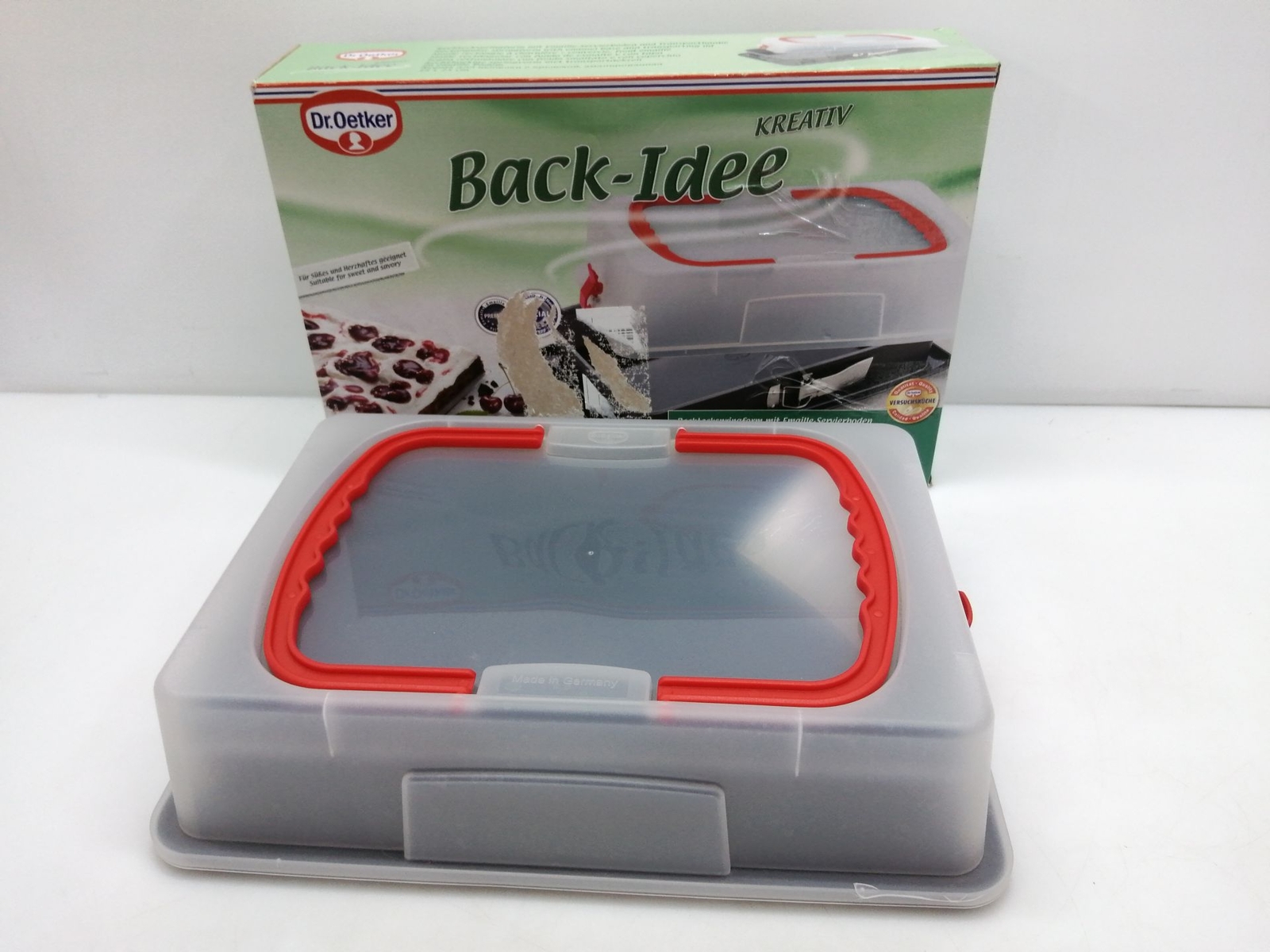 Dr. Oetker Rechteckige Springform OHNE DECKEL - defekt