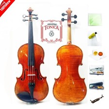 ^Andreas Gagliano Violin Outfit 4/4-1/2 VN402K-R Maintenance +Pack Tonica String
