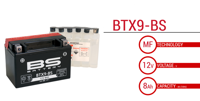 Аккумулятор cbtx9 bs