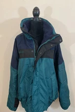 Columbia Men XL Bugaboo Winter Coat Heavy Removable Liner Multicolor Ski Jacket