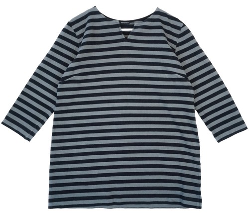 美品 marimekko マリメッコ ウニッコプリント Tシャツ 52183-5-46114 Mサイズ オレンジ ブルー レディース 古着 中古 USED Marimekko Unikko Print T-Shirt 52183-5-46114, Size M, Orange and