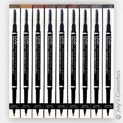3 NYX Micro Sourcil Crayon - Mbp " Choisissez Votre 3 Couleur " Joy's - Photo 1/4