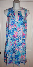 NWT LILLY PULITZER MULTI BAHAMAS BEACHCOMBER DEV DRESS XL