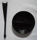 Barbie Collector Doll Black Straddle DISPLAY STAND Acc YULETIDE ROMANCE Hallmark — photo 3