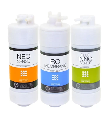 Coway CHP-06Dl, P-07CL, juego de filtros de agua. Juego de filtros de ósmosis + membrana