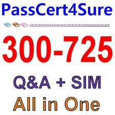 Proteggere il Web con Cisco Web Security Appliance 300-725 Esame Q&A+SIM