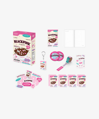 BLACKPINK OFFICIAL MD 2023 DEBUT ANNIVERSARY CEREAL DECO KIT +