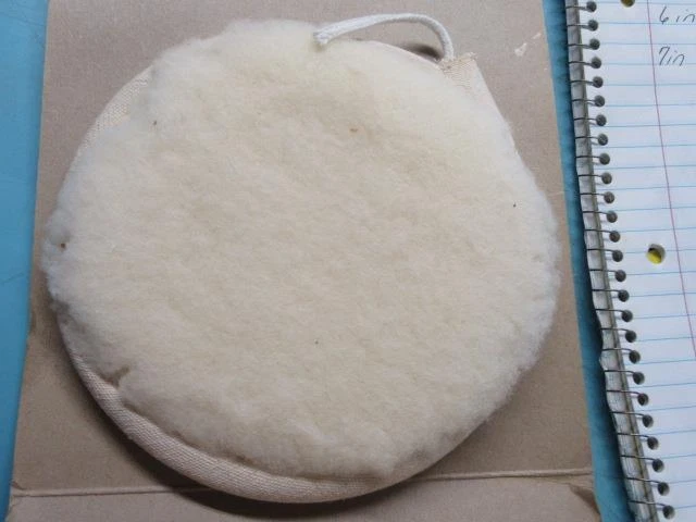 NUEVO Vermont American 7 pulgadas corbata en lana de cordero gorro pulido # 16914 Foto 4 de 4