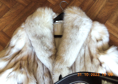 Veste En Renard Bleu THEVENIN FOURREUR - Taille 42 - Occasion Très Peu Portée - Superbe état