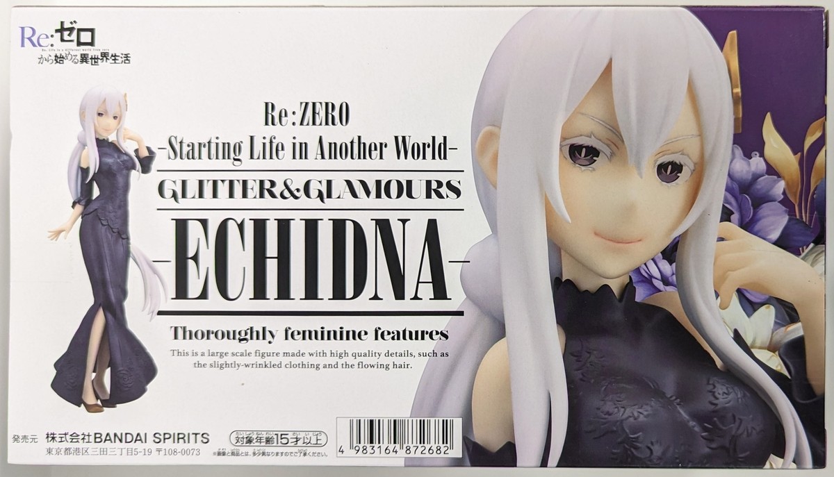 新品　GLITTER ＆ GLAMOURS フィギュアECHIANA Amazon.com: BANPRESTO RE:Zero - Starting Life in Another
