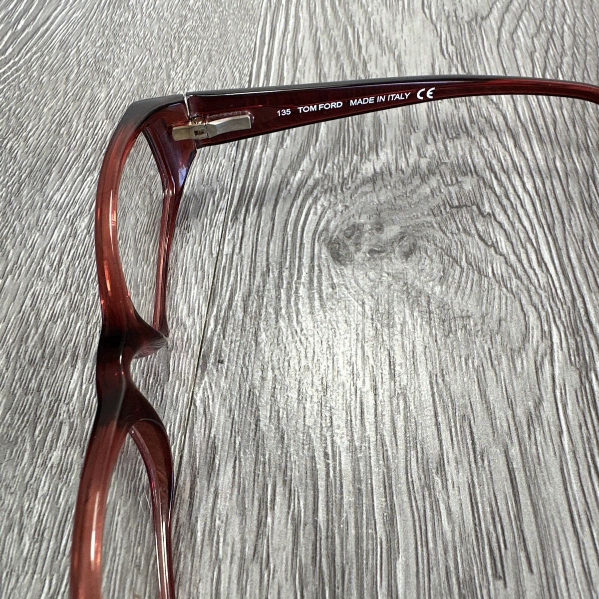 Tom Ford Red Frame Reading Eyewear Glasses TF5073 NEW No 
