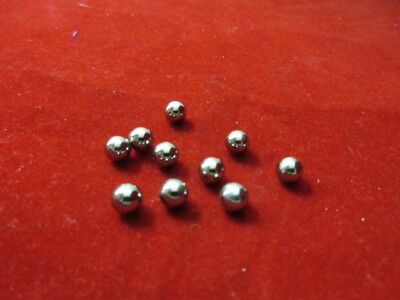 321A08-10 Steel Ball for 45 Type Linear Block Repair (Ø6.35mm -10μm) 100 pcs/bag