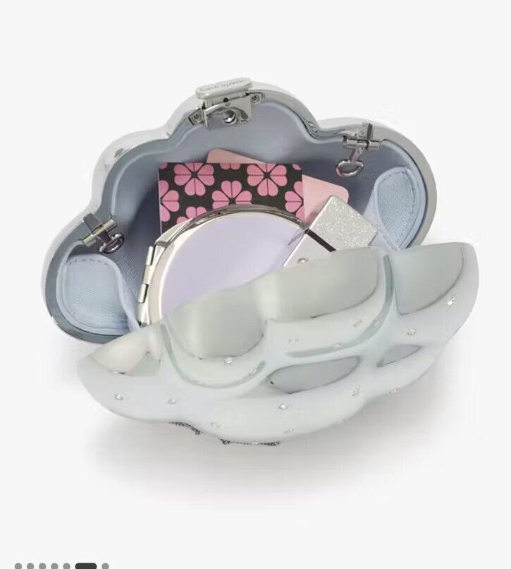 Kate Spade Shade Crystal Embellished 3d Cloud Crossbody Bag Kate Spade Shade Crystal Embellished 3d Cloud Crossbody Bag