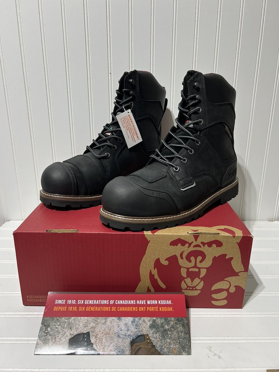 Kodiak Men's Generations Widebody Composite Toe Waterproof Leather