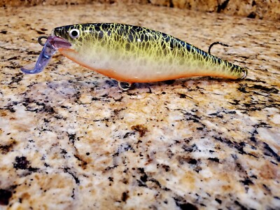 Custom Painted Rapala Super Shad Rap SSR-14  
