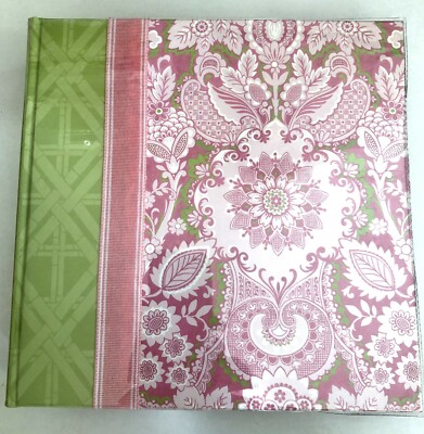 ANNA GRIFFIN, Fotoalbum Einsteckalbum, Rosa - Grün, 200 Fotos, 23 x 23 cm