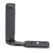 Aluminium l L-Shaped Bracket Holder with Handle Grip for DSLR Mirrorless Camera