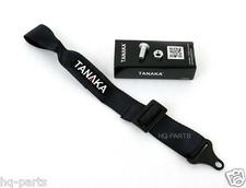 Tanaka High Strength Universal Black Racing Sports Long Tow Strap Tow Hook Suv