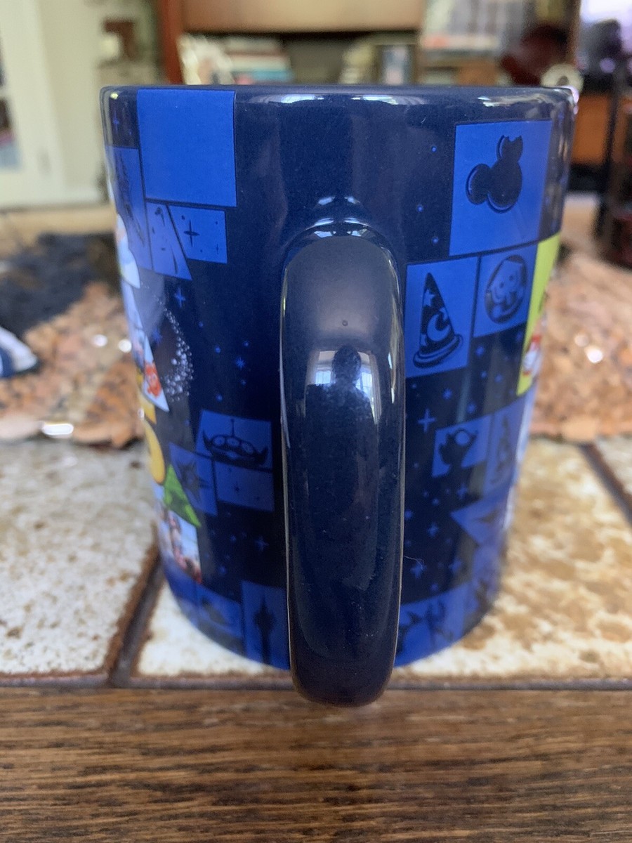 Walt Disney World Coffee Mug Disney Parks Pixar 2015 Characters Blue XL |  eBay