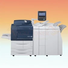 Xerox D136 Black and White Printer Bypass Tray Staple Hole Punch Finisher 136PPM