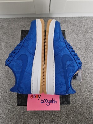 Nike Air Force Premium x CLOT Royal Silk Size UK Brand