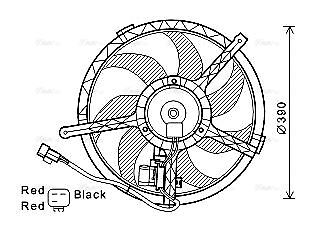 BW7534 AVA Fan FIT MINI MINI CLUBMAN (2008) 1.6 COOPER D