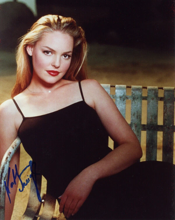 KATHERINE HEIGL SIGNED AUTOGRAPHED 8x10 PHOTO EARLY YOUNG SIGNATURE BECKETT  BAS | eBay