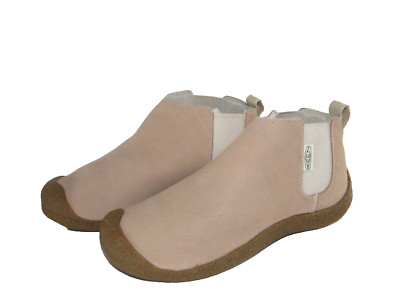 KEEN Women's  Size 9 MOSEY CHELSEA Nubuck Leather Ankle Boots SAFARI/BIRCH