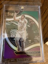 2021 Panini Courtside Prizm Luka Doncic #201 Purple