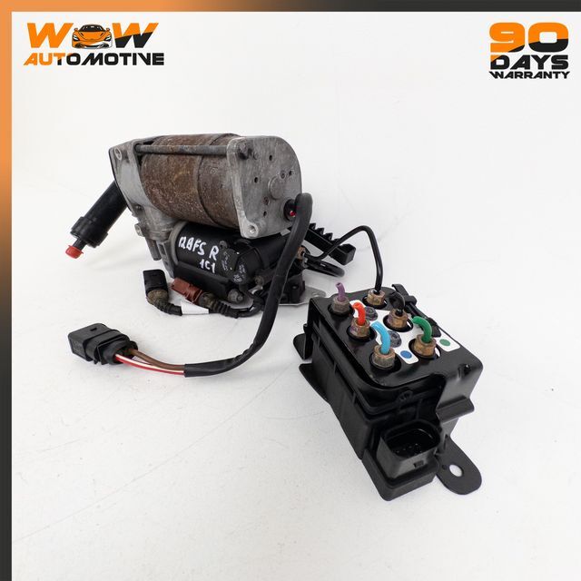 10-19 BENTLEY CONTINENTAL FLYING GT SPUR REAR AIR SUSPENSION COMPRESSOR PUMP OEM