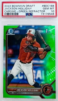 ジャクソン・ホリデー 直筆サインカード 1st bowman topps