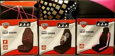 NEW Pair 2 of AUTO DRIVE 1-Piece Universal Fit Seat Cover Car Truck SUV 3 Styles