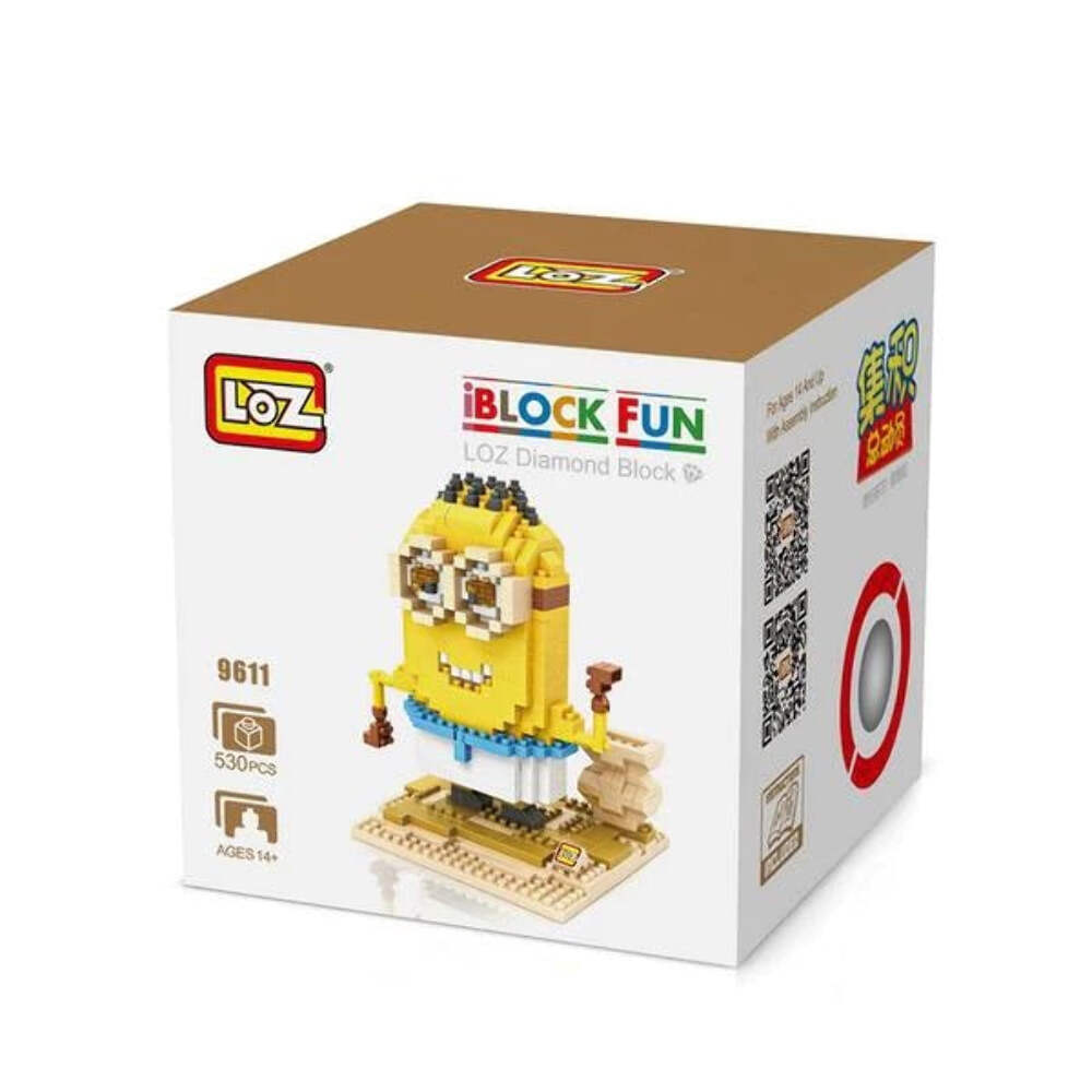 LOZ Mini Character Bricks Despicable Me Minion Egyptian UK