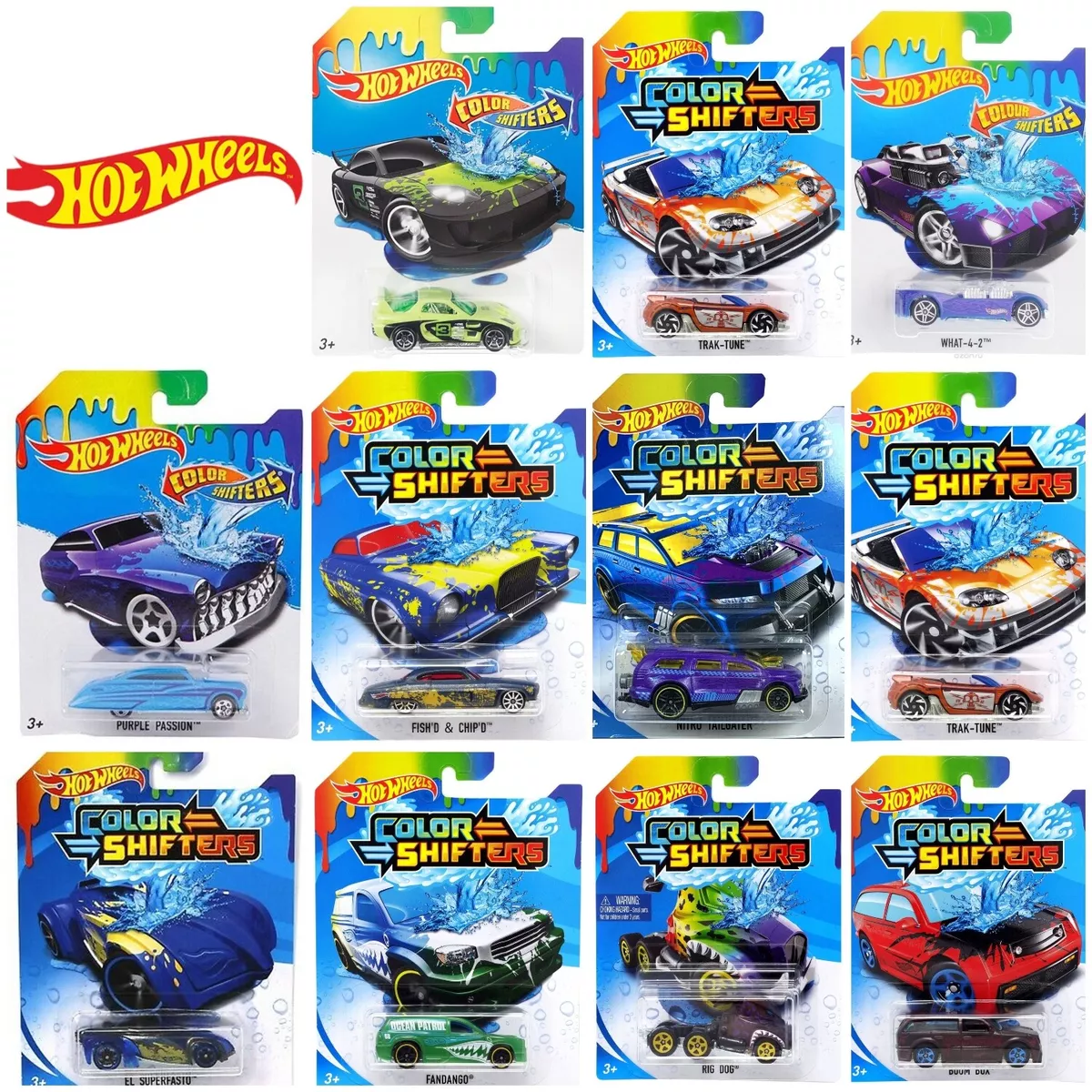 Hot Wheels - Carro Color Shifters - Mattel