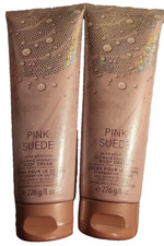 2 PINK SUEDE ULTIMATE HYDRATION BODY CREAM 8 FL OZ. Bath  Body Works New