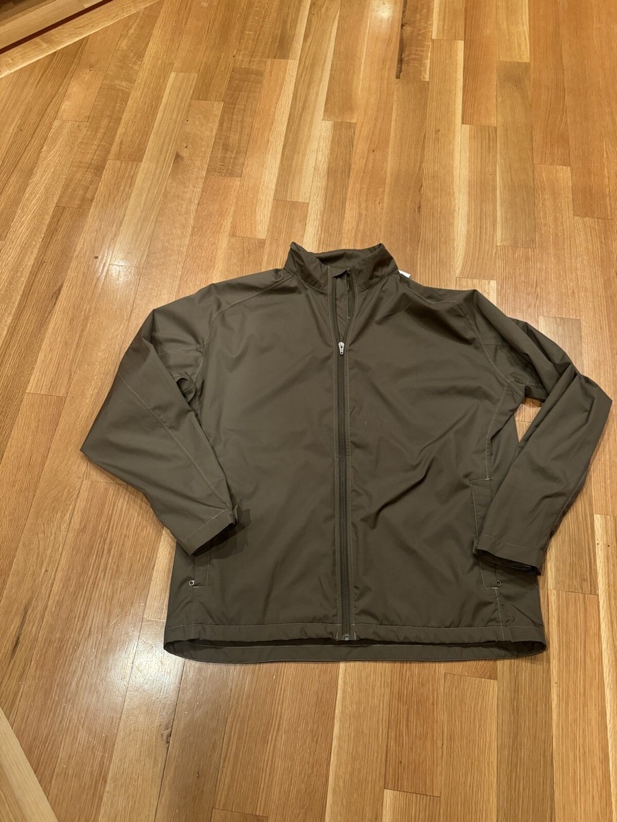 Royal Robbins Travel Clothing Windbreaker Rain Jacket, XL Olive